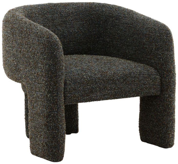 Nailah Paris Cerulean Upholstered Occasional Chair