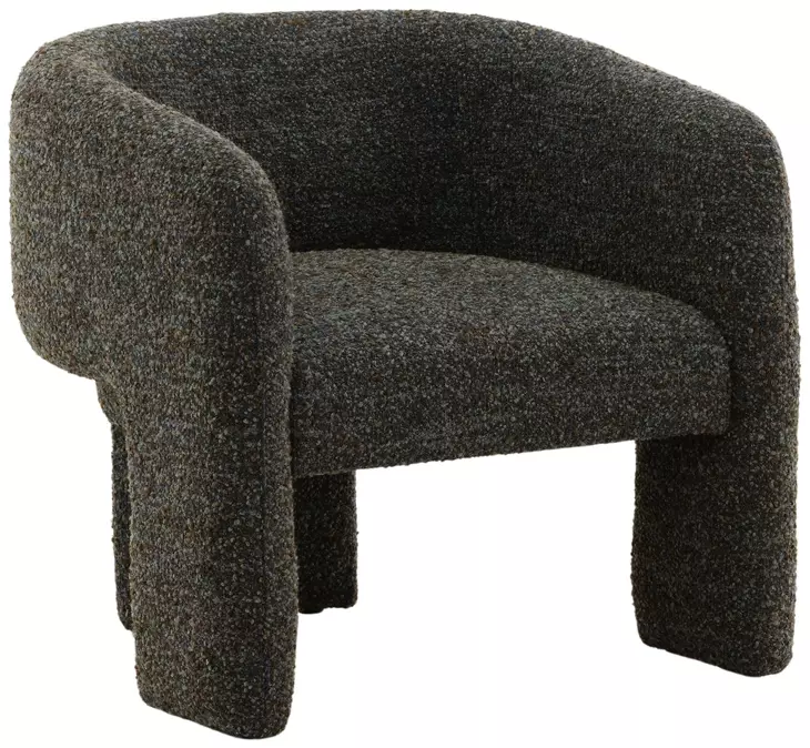 Nailah Paris Cerulean Upholstered Occasional Chair