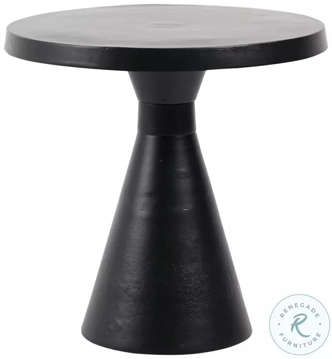 Elisan Antique Black Side Table