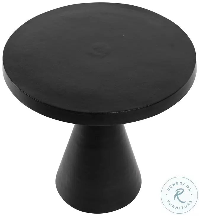 Elisan Antique Black Side Table