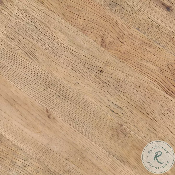 Emi Natural Wood Sealed 48" Coffee Table