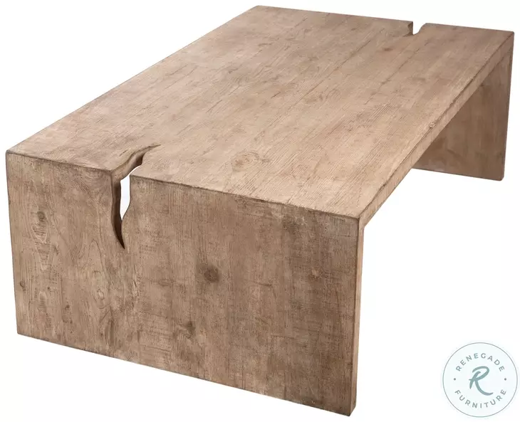 Merwi Light Warm Wash Sealed Coffee Table