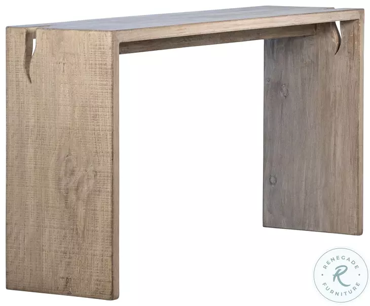 Merwi Light Warm Wash Console Table