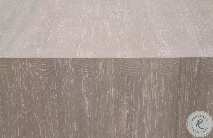 Dovetail Natural Gray End Table