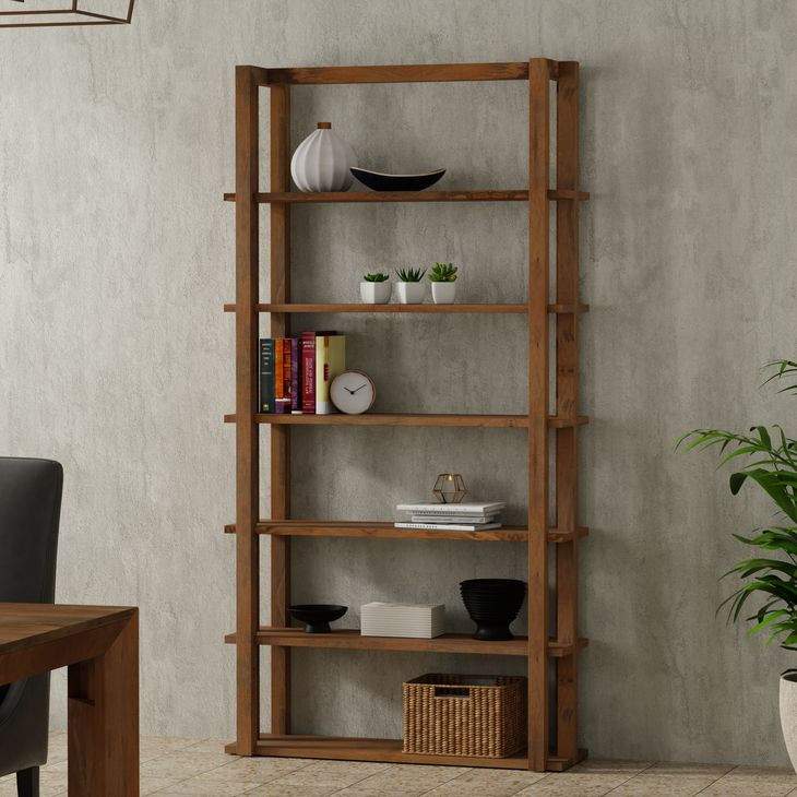 Crossings Downtown Amber Bookcase