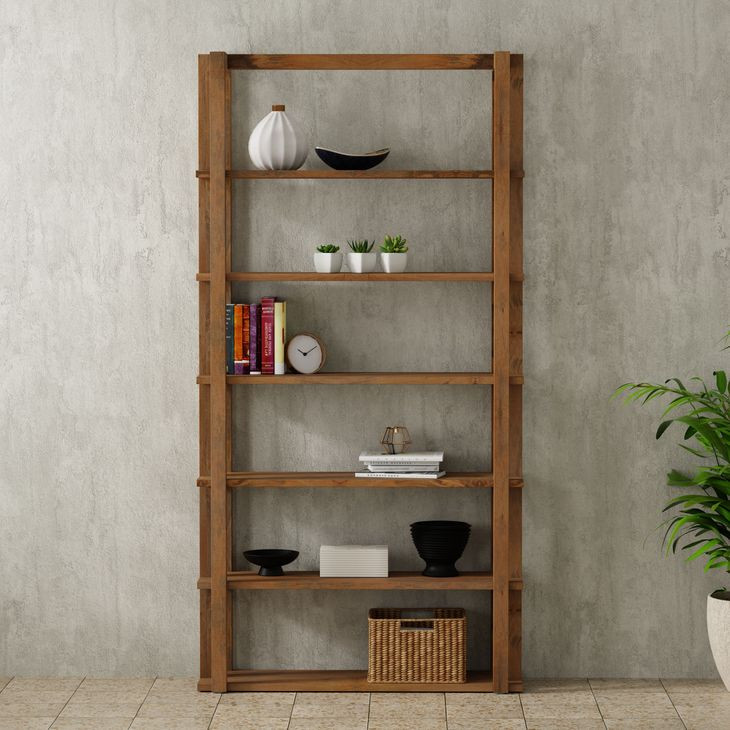 Crossings Downtown Amber Bookcase