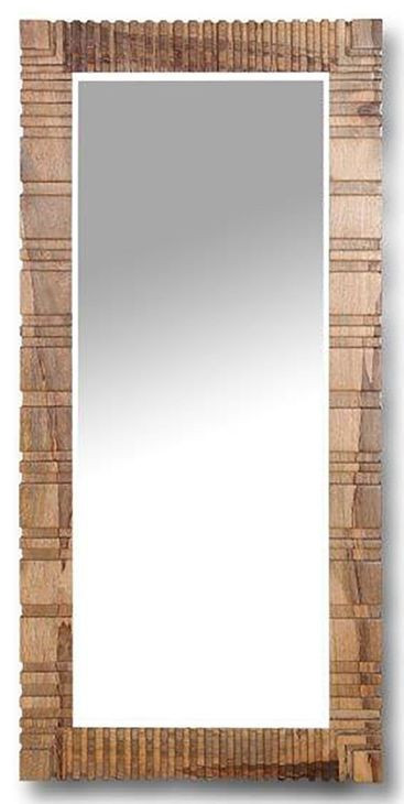 Crossings Downtown Amber Floor Mirror