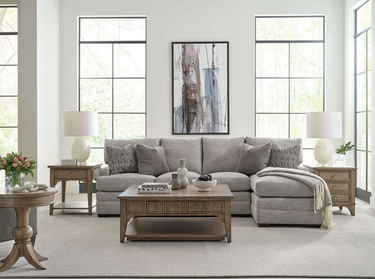 Beatrix Latte Square Cocktail Table