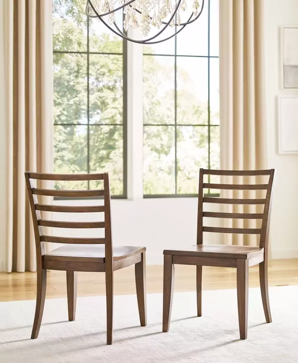 Abode Frisco Medium Stain Side Chair Set of 2