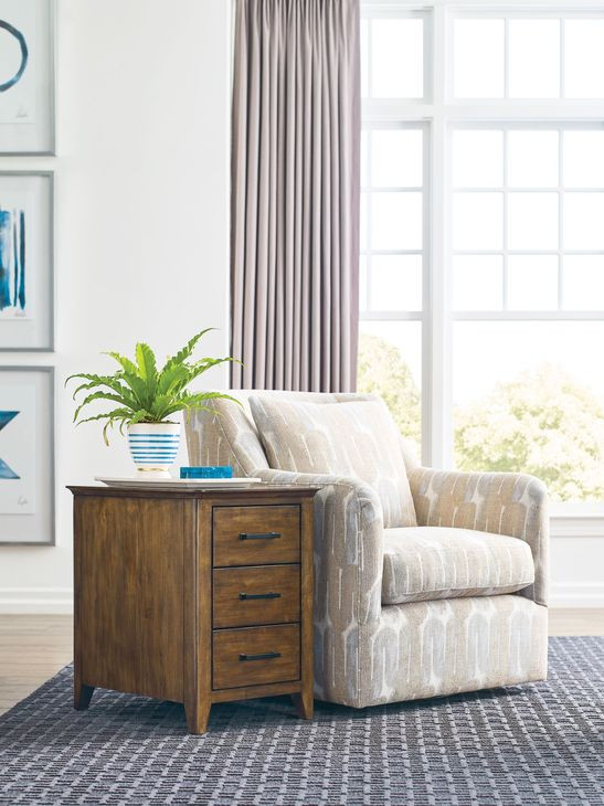 Abode Larson Medium Stain Rectangular Chairside Table