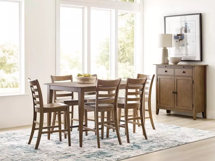 Kafe Latte 60" Rectangular Dining Table