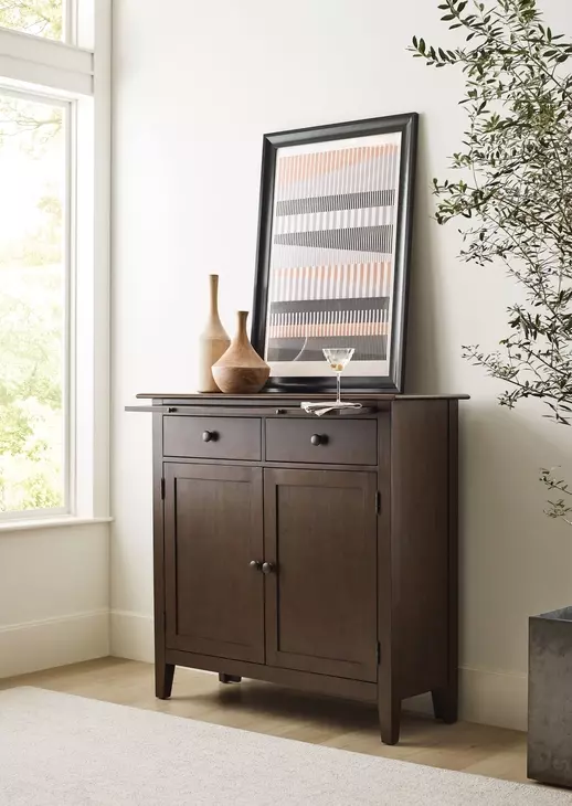 Kafe Mocha 2 Drawer Server