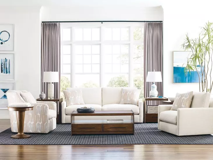 Abode Edie Medium Stain Rectangular Cocktail Table