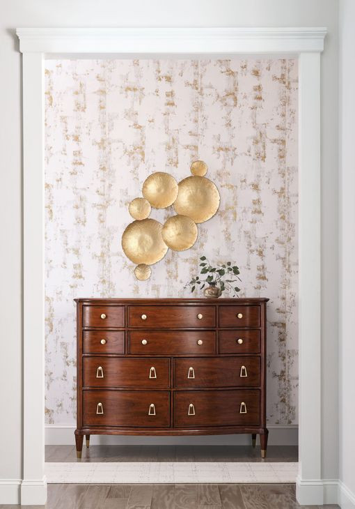 Julian Medium Stain 10 Drawer Bureau