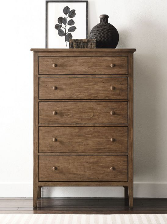 Glenwood Bark 5 Drawer Chest