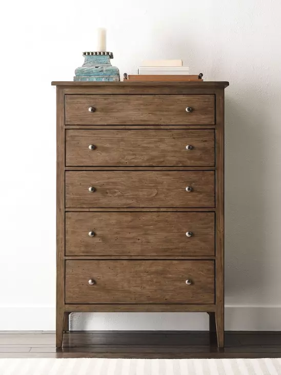 Glenwood Bark 5 Drawer Chest