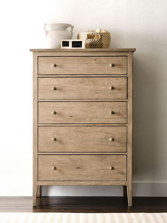 Glenwood Oatmeal 5 Drawer Chest