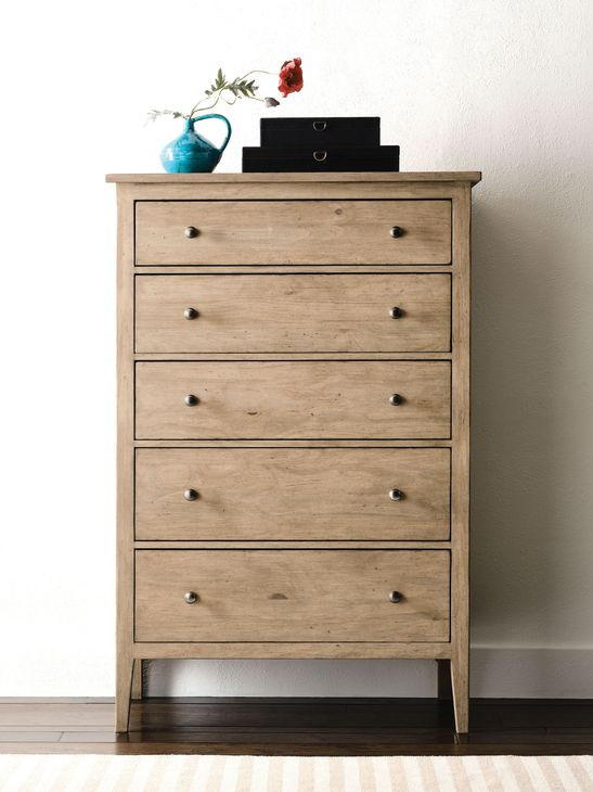 Glenwood Oatmeal 5 Drawer Chest