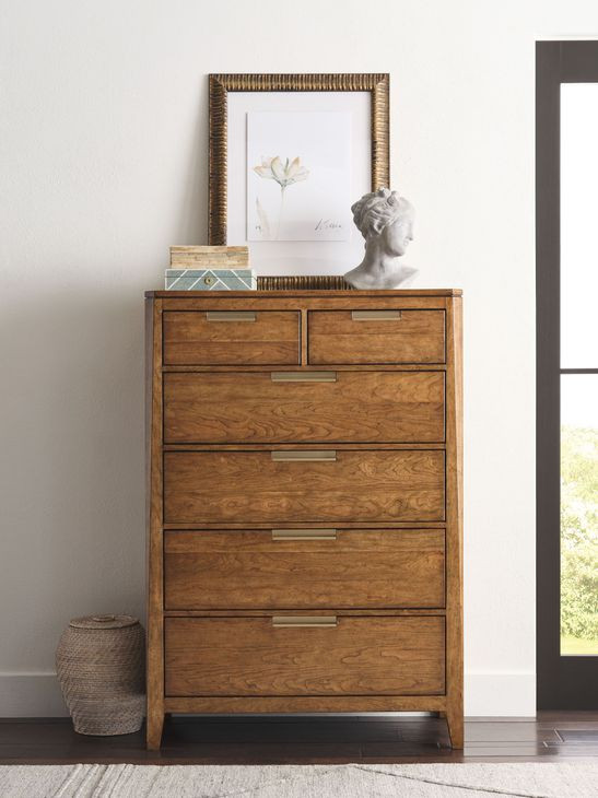 Strata Cherry 6 Drawer Chest
