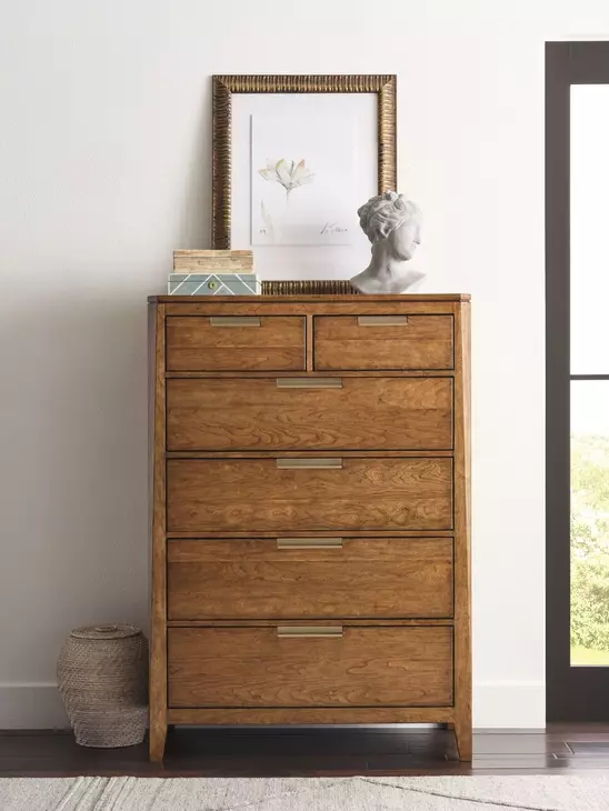 Strata Cherry 6 Drawer Chest