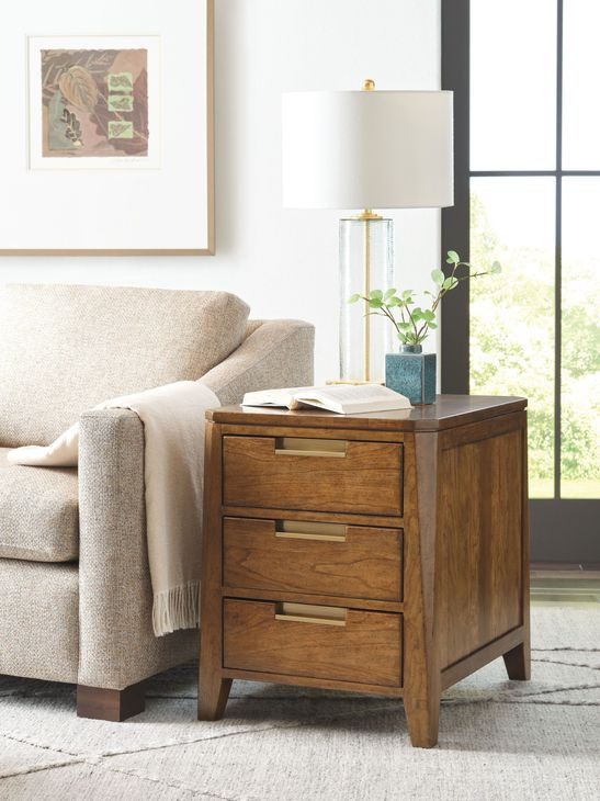 Aspire Profile Brown 3 Drawer Chest