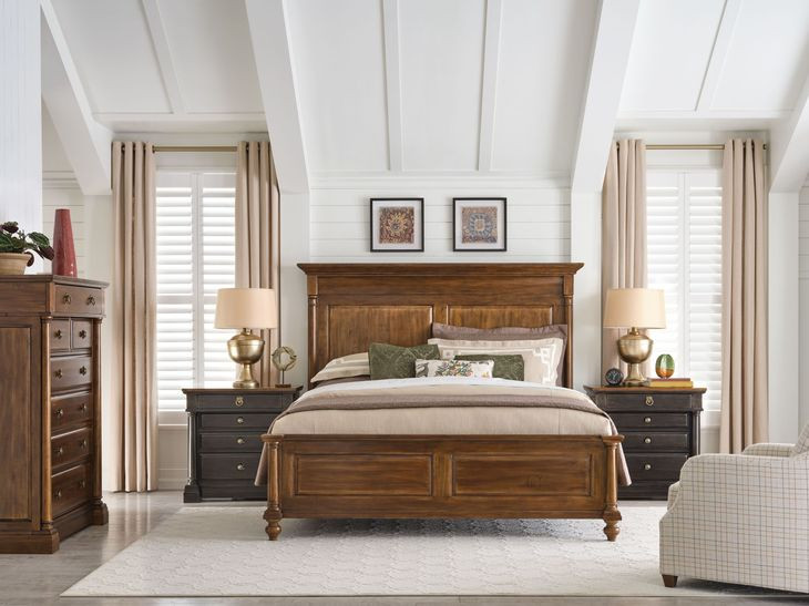 Kensington Maple Queen Panel Bed