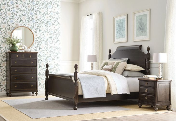 Brighton Black Poster Bedroom Set