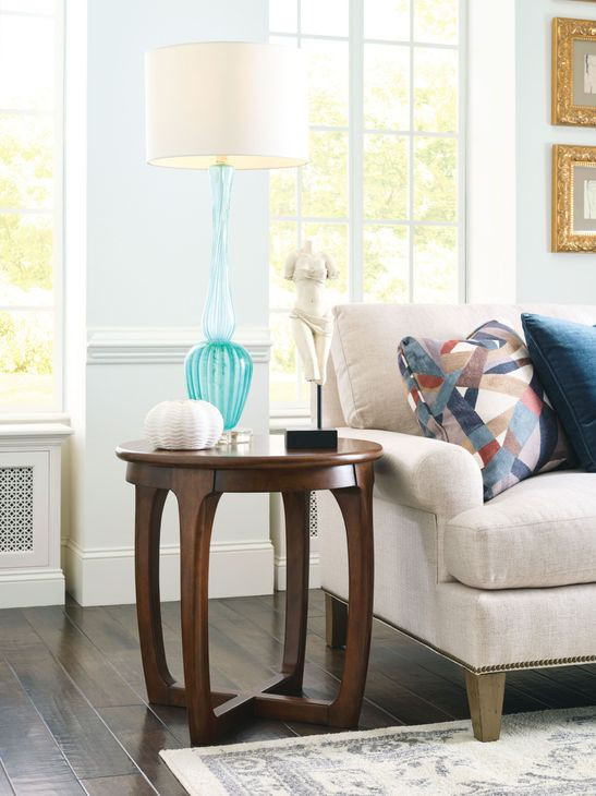 Cartwright Medium Stain Round End Table