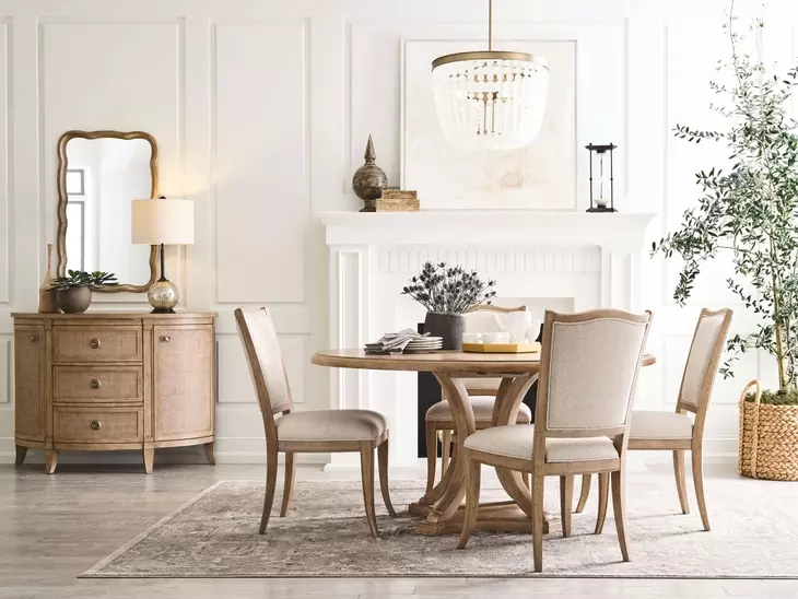 Weybridge Beige Upholstered Side Chair