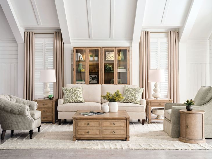 Woodfield Caramel Square Lift Top Cocktail Table