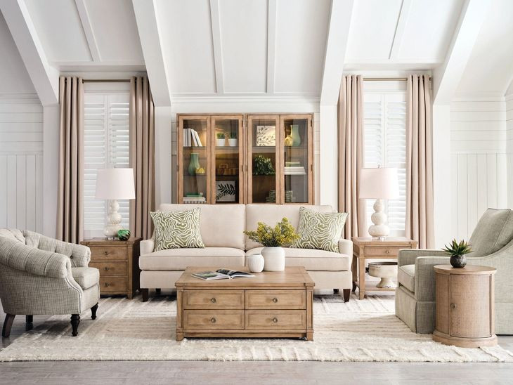 Chastain Caramel Square Lift Top Cocktail Table