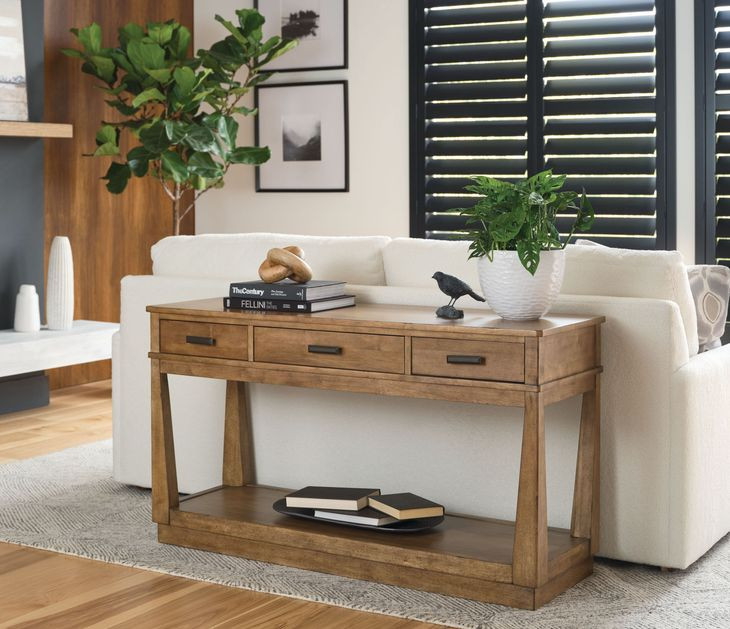 Clifton Medium Stain Rectangular Sofa Table