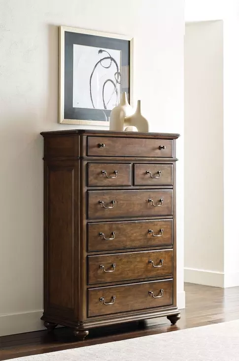 Commonwealth Witham Medium Stain 7 Drawer Chest