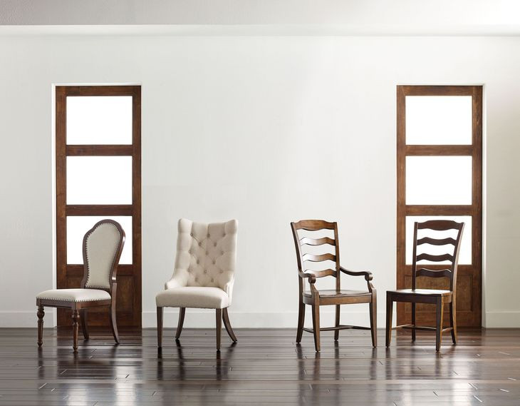 Commonwealth Renner Medium Stain Side Chair