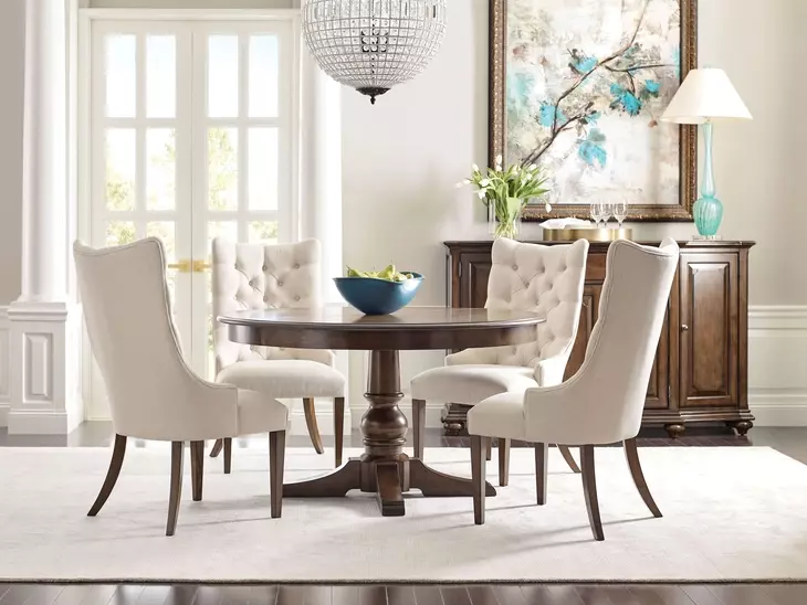 Commonwealth Higgins Beige Upholstered Host Chair