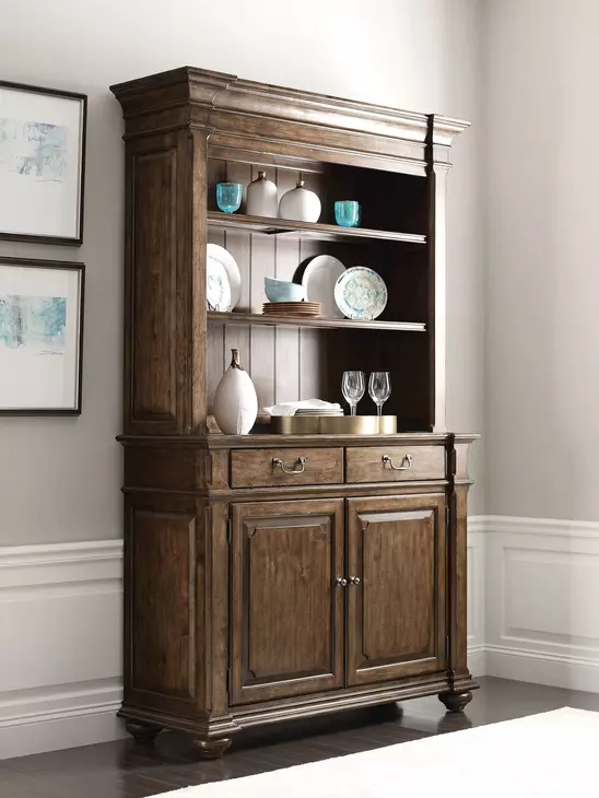 Monte Rich Hazelnut 2 Door Buffet and Hutch