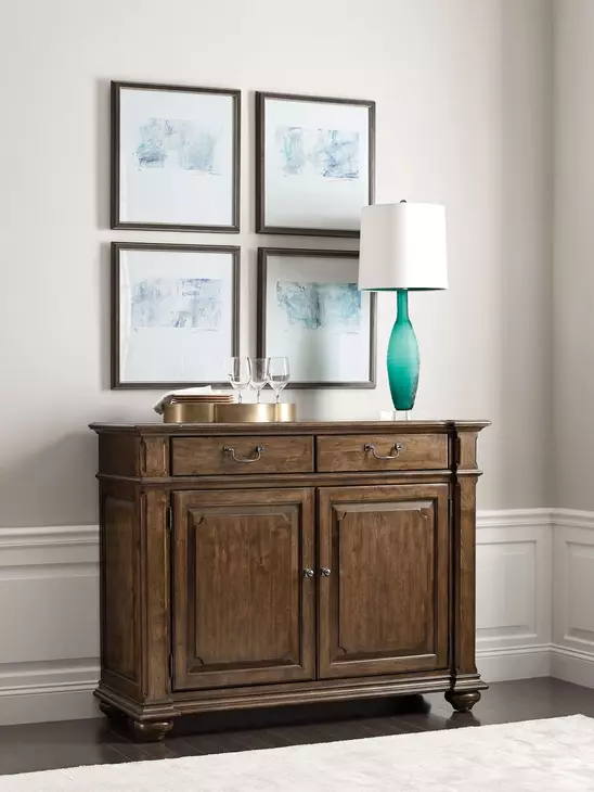 Commonwealth Monte Medium Stain 2 Drawer Buffet