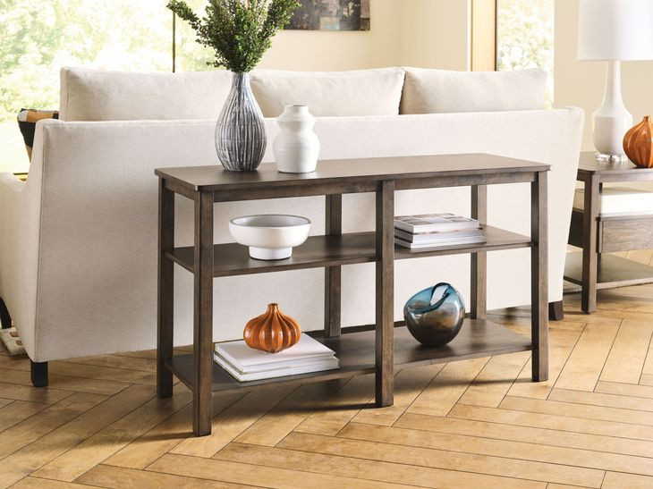 Costa Way Hamilton Deep Brown Rectangular Sofa Table