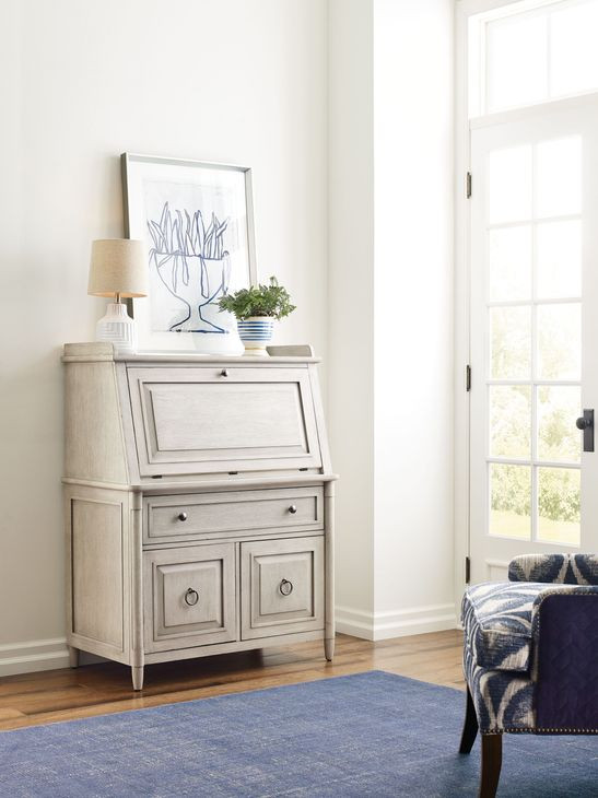 Domaine Beige 38" Secretary Desk