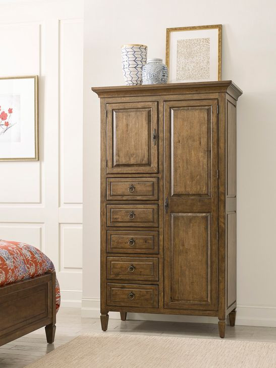 Ansley Hillgrove Medium Stain 2 Door Accent Cabinet
