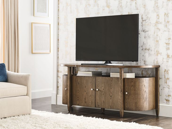 Eldon Medium Stain 70" Entertainment Console with 4 Doors