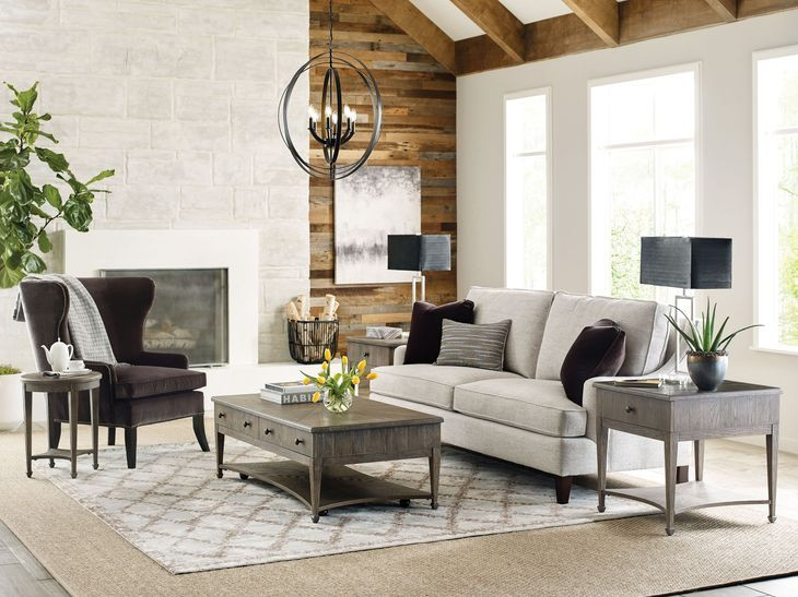 Emporium Medium Stain Occasional Table Set