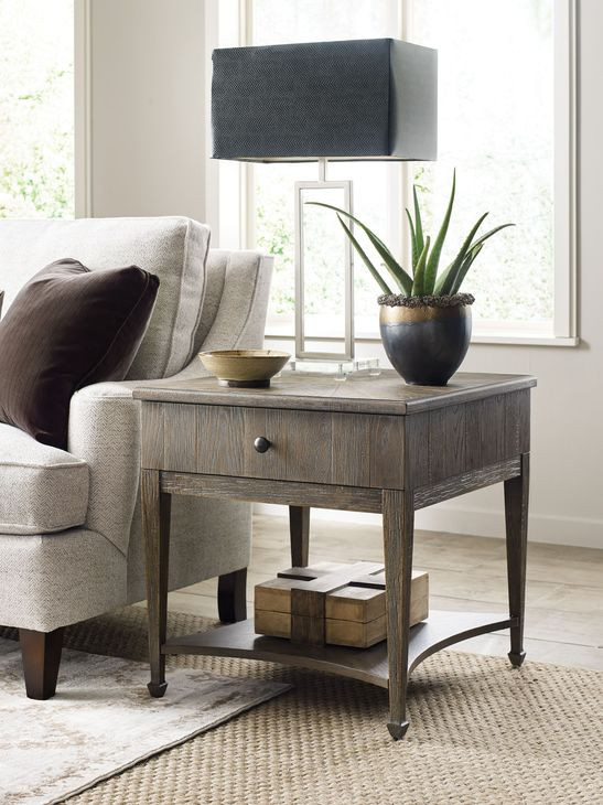 Emporium Carmine Medium Stain End Table