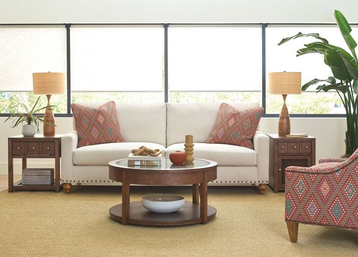 Foster Medium Stain Occasional Table Set