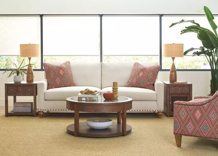 Foster Medium Stain Occasional Table Set