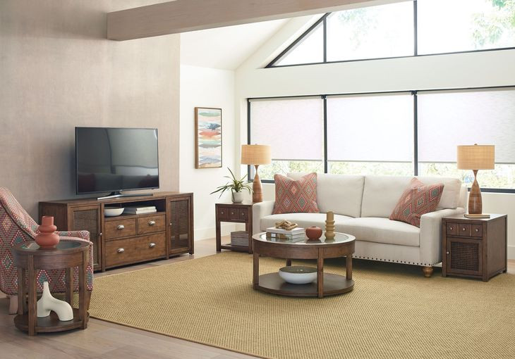 Foster Medium Stain Occasional Table Set