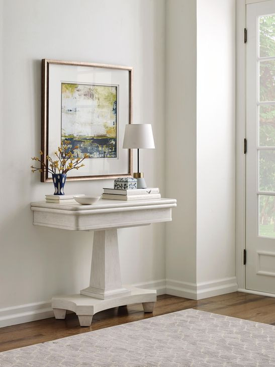 Grand Bay Montauk White Square Game Table