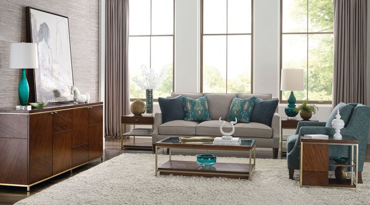 Jenkins Medium Stain Occasional Table Set