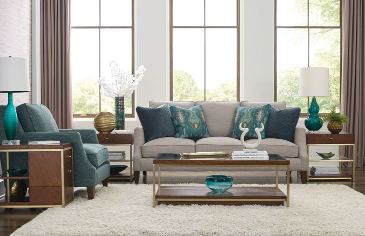 Jenkins Medium Stain Occasional Table Set