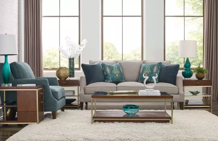 Jenkins Medium Stain Occasional Table Set